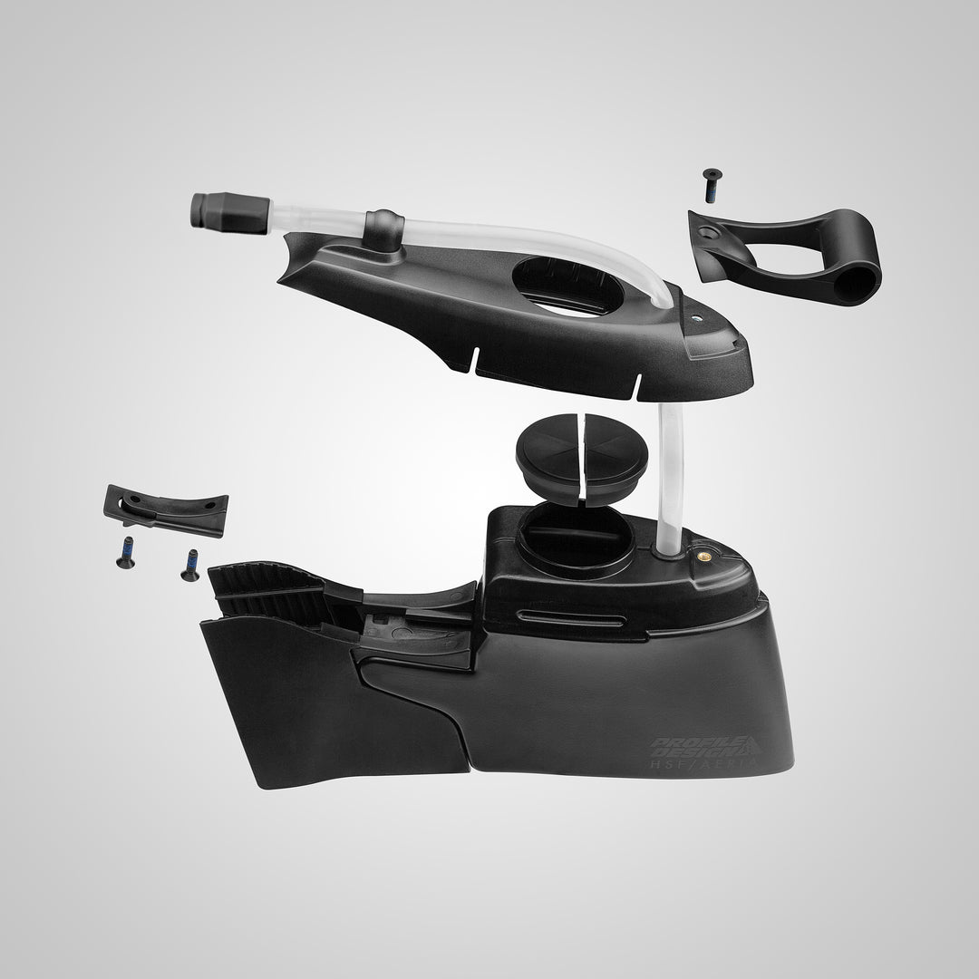 Profile Design HSF Aeria Aerobar Front Hydration System Exploded View