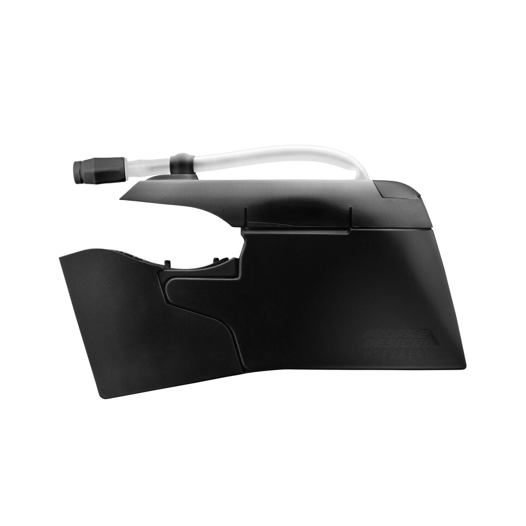 Profile Design HSF Aeria Aerobar Front Hydration System Side View No Computer Mount