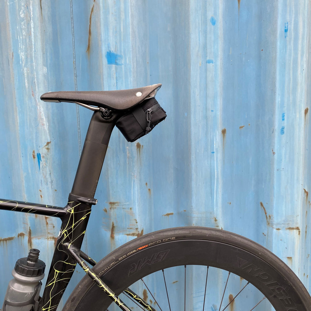 Profile Design Adventure Cycling Saddle Bag Install Side View